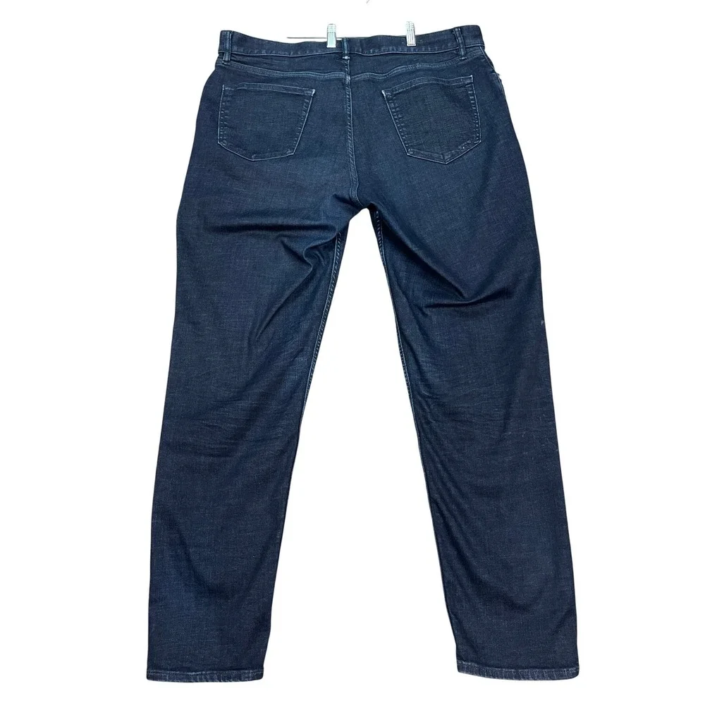 Banana Republic Jeans Mens 36x34 Dark Indigo 5 Pocket‎ Athletic Stretch Denim